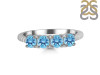 Blue Topaz Ring BTZ-RDR-444.