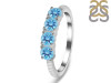 Blue Topaz Ring BTZ-RDR-444.