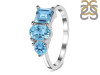 Blue Topaz Ring BTZ-RDR-445.
