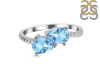 Blue Topaz Ring BTZ-RDR-449.