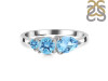 Blue Topaz Ring BTZ-RDR-452.