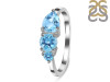 Blue Topaz Ring BTZ-RDR-452.