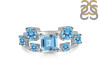 Blue Topaz Ring BTZ-RDR-457.