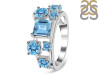 Blue Topaz Ring BTZ-RDR-457.