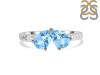 Blue Topaz Ring BTZ-RDR-458.