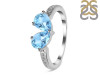Blue Topaz Ring BTZ-RDR-458.