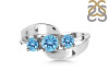 Blue Topaz Ring BTZ-RDR-460.
