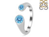 Blue Topaz Ring BTZ-RDR-465.