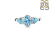 Blue Topaz Ring BTZ-RDR-469.