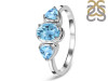 Blue Topaz Ring BTZ-RDR-469.