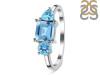 Blue Topaz Ring BTZ-RDR-475.