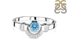 Blue Topaz Ring BTZ-RDR-7.