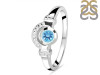 Blue Topaz Ring BTZ-RDR-7.