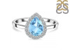Blue Topaz Ring BTZ-RR-401.
