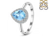 Blue Topaz Ring BTZ-RR-401.