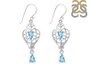 Blue Topaz Earring BTZ-RDE-67.