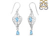 Blue Topaz Earring BTZ-RDE-67.