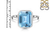 Blue Topaz Ring BTZ-RDR-1752.
