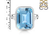 Blue Topaz Ring BTZ-RDR-1847.