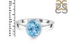 Blue Topaz Ring BTZ-RDR-1882.
