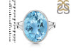 Blue Topaz Ring BTZ-RDR-1897.