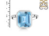 Blue Topaz Ring BTZ-RDR-1927.