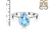 Blue Topaz Ring BTZ-RDR-2763.