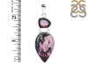 Cobalt Calcite/Tourmaline Pendant-2SP CBC-1-12