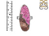 Cobalt Calcite Druzy Adjustable Ring-ADJ-R CBC-2-107