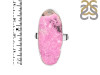 Cobalt Calcite Druzy Adjustable Ring-ADJ-R CBC-2-111