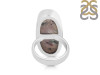 Cobalt Calcite Druzy Adjustable Ring-ADJ-R CBC-2-111