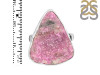 Cobalt Calcite Druzy Adjustable Ring-ADJ-R CBC-2-113