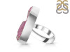 Cobalt Calcite Druzy Adjustable Ring-ADJ-R CBC-2-113