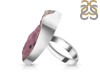 Cobalt Calcite Druzy Adjustable Ring-ADJ-R CBC-2-119