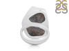 Cobalt Calcite Druzy Adjustable Ring-ADJ-R CBC-2-119