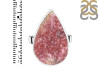 Cobalt Calcite Druzy Adjustable Ring-ADJ-R CBC-2-125