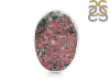 Eudialyte Druzy Adjustable Ring-ADJ-R EUD-2-130