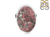 Eudialyte Druzy Adjustable Ring-ADJ-R EUD-2-134