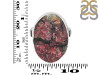 Eudialyte Druzy Adjustable Ring-ADJ-R EUD-2-136