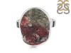 Eudialyte Druzy Adjustable Ring-ADJ-R EUD-2-137