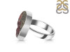 Eudialyte Druzy Adjustable Ring-ADJ-R EUD-2-137