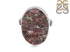 Eudialyte Druzy Adjustable Ring-ADJ-R EUD-2-138