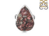 Eudialyte Druzy Adjustable Ring-ADJ-R EUD-2-141