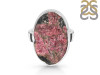 Eudialyte Druzy Adjustable Ring-ADJ-R EUD-2-162