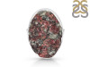 Eudialyte Druzy Adjustable Ring-ADJ-R EUD-2-163