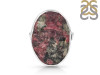 Eudialyte Druzy Adjustable Ring-ADJ-R EUD-2-167