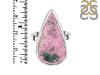 Cobalt Calcite Druzy Adjustable Ring-ADJ-R CBC-2-69