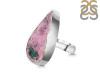 Cobalt Calcite Druzy Adjustable Ring-ADJ-R CBC-2-69