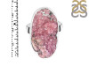 Cobalt Calcite Druzy Adjustable Ring-ADJ-R CBC-2-81