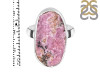 Cobalt Calcite Druzy Adjustable Ring-ADJ-R CBC-2-83